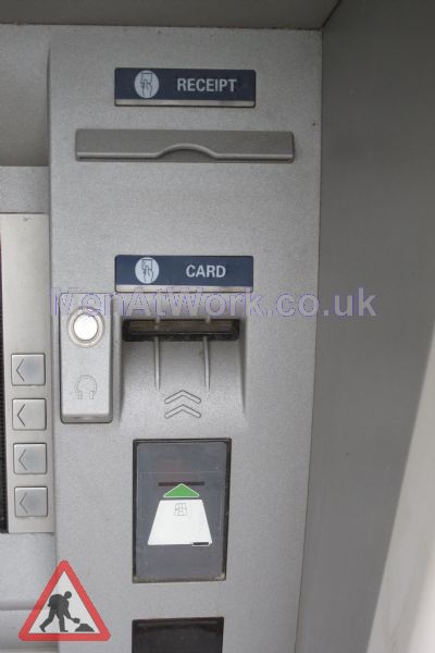 Cash Machine – The Cornish Bank - Card slot