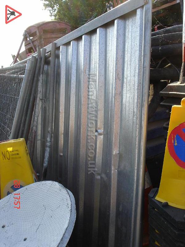 Corrugated Fence Panels - Corrugated Fence Pannel 10 Available