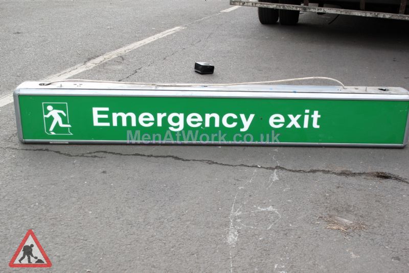 Airport Emergency Exit Sign - Emergency Exit
