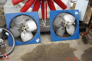 Fan With Blue Surround - Fan with blue surround (2)