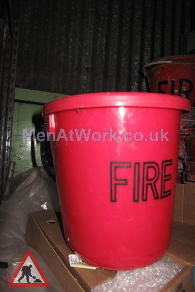 Plastic Fire Bucket - Fire Bucket