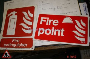 Fire Point Sign - Fire Point Sign