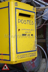 French Post Box - French Post Box Closeup