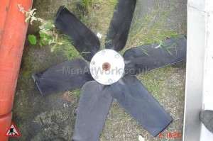 Large Black Fan Blade - Large Black Fan Blade