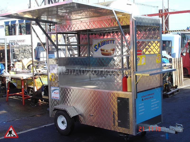 Mobile Food Vendor – Hot Dog Stand - Full View