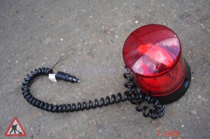 Magnetic Car Flashing Lights - Red Light