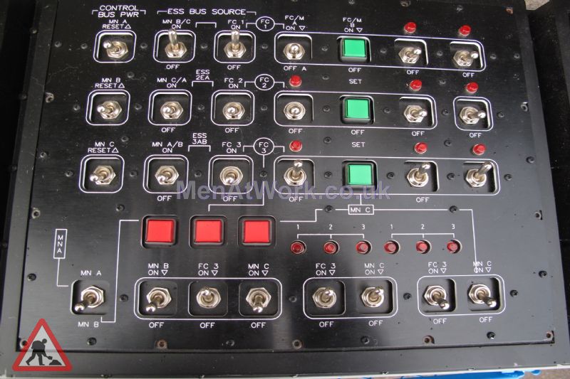 Control Panel - Set of black Control Panels (6)
