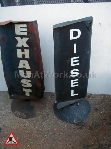 Garage Forecourt Signs - Spinning Signs