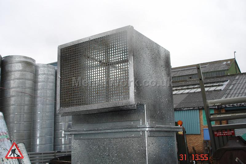 Square Ducting - Square ducting and end (2)