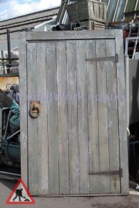 Wooden shed door - Wooden shed door