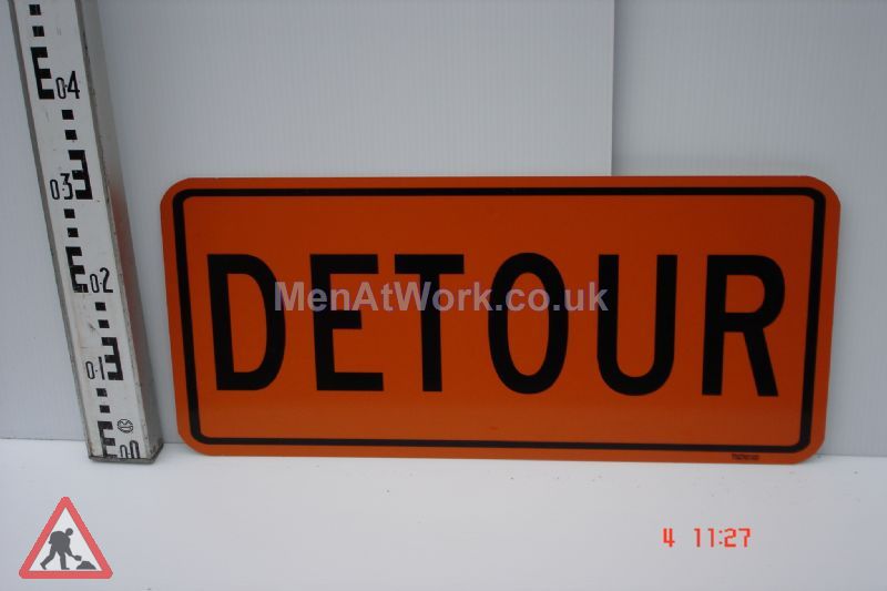 American Street Signs - Detour