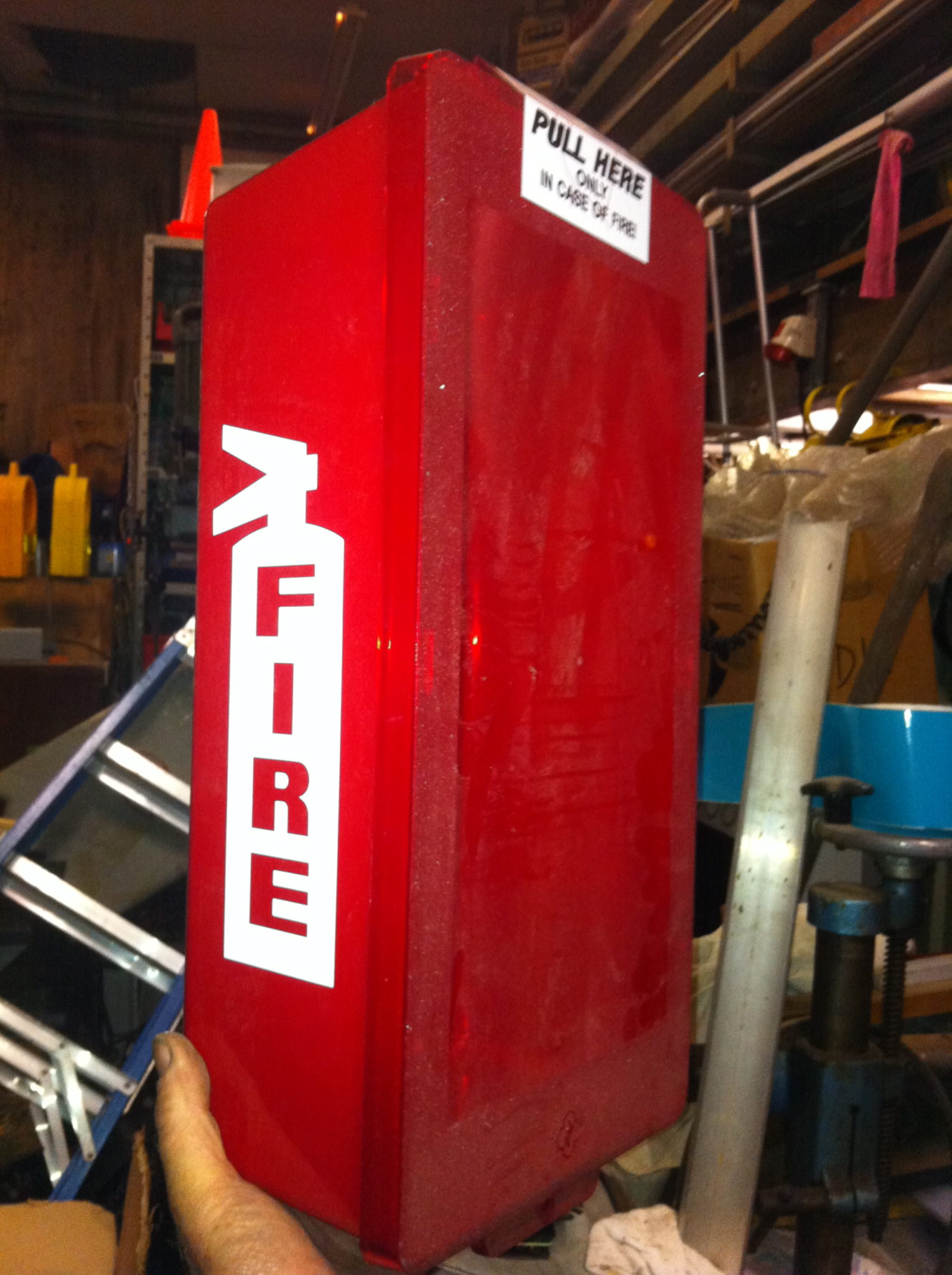 Fire Extinguisher - Storage Box