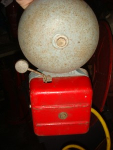 Fire Alarm - Single bell with red base
