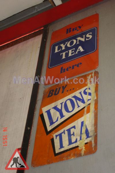 Lyons Tea Sign - Lyons Tea