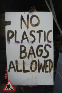 No Plastic Bags - No Plastic Bags Allowed