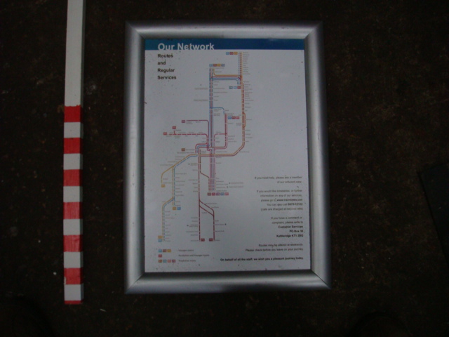Train Route Sign - Train Route Sign