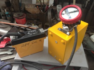 Miner Lamp 12 Available and Charger - Miners Helmit Lamp