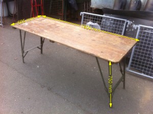 Trestle Table 20 available - Table