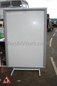 6 Sheet Advertising Panel Free Standing 1200 x 1800 - Illuminated Ad Panel
