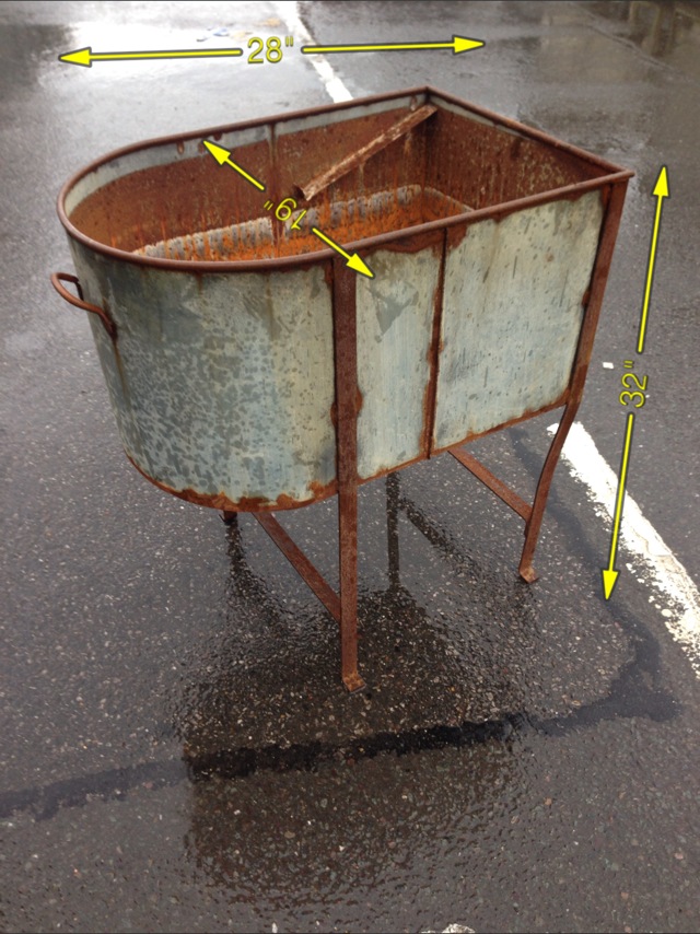 Wash Tub 6 Available - 