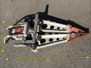 Jaws of Life 31″ x 14″ - 