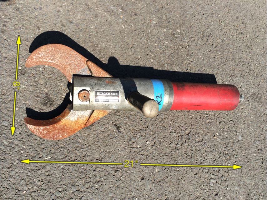 Jaws of Life 21″ x 8″ - 