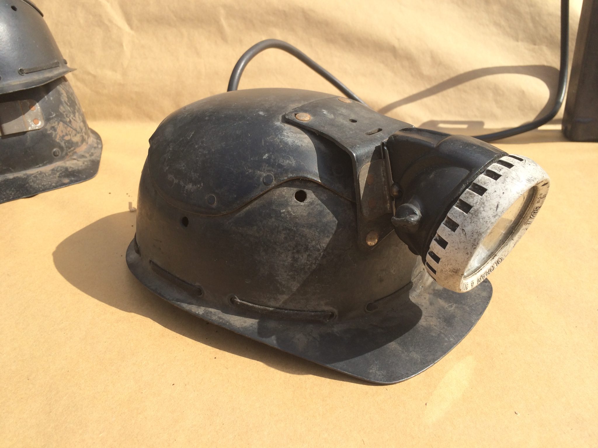 Miners Helmet & Lamp - 