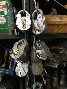 Old Padlocks with key more then 12 available - 